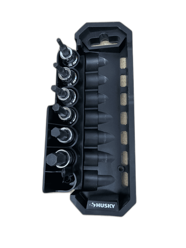 Husky BITE 3/8 in. Drive SAE Bit Socket Set (7-Piece) MISSING