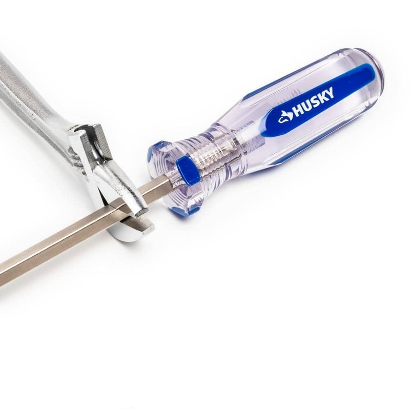 Husky Philips and Slotted Screwdriver Set with Acetate Handles (6-Piece) - Image 7