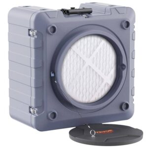 VEVOR Air Scrubber with 3-Stage Filtration 60 sq. ft. HEPA - Type Air Scrubber