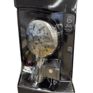 Delta SureDock Magnetic 6-Spray 1.75 GPM 4.94" Wall Mount Handheld Shower Head