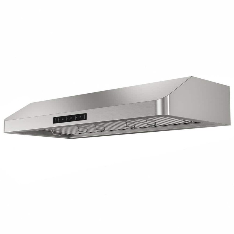 VIKIO PRO 36" 600 CFM Ducted Under Cabinet Range Hood Stainless Steel Dual Motor - Image 11