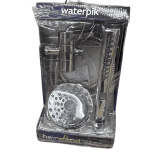 Waterpik 12-spray 5 in. High PressureDual Shower Head and Handheld Shower Head