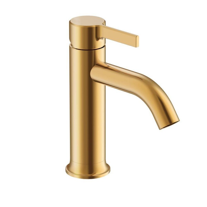 Glacier Bay Ryden Single Hole Single-Handle Bathroom Faucet in Brushed Gold - Image 6