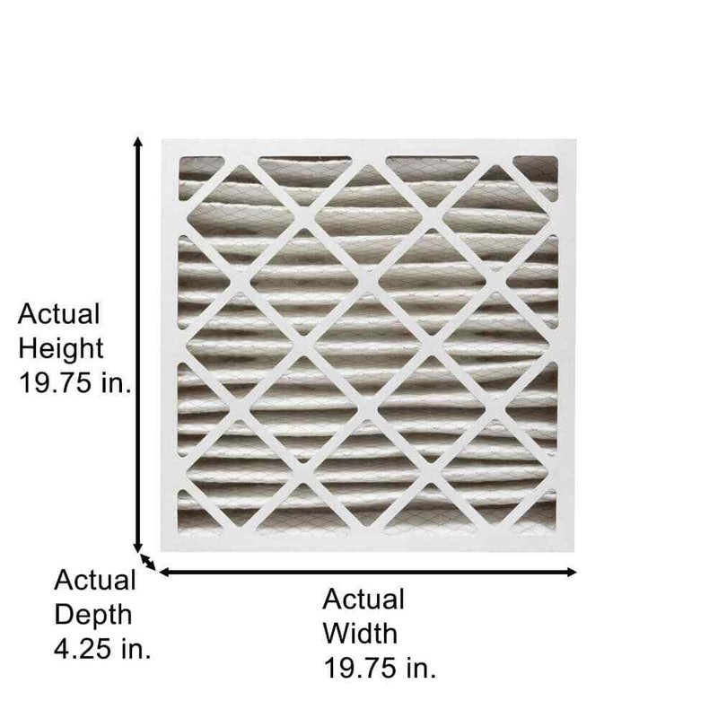 HDX 20 in. x 20 in. x 4 in. Honeywell Replacement Air Filter FPR 9, MERV 13 - Image 4