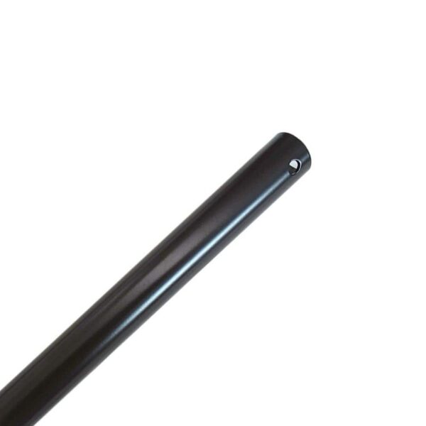 12 in. Matte Black Ceiling Fan Extension Downrod for 10 ft. Ceilings