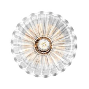Golden Lighting Audra 1-Light Pewter Mini Pendant Light 60W Fixture No Shade
