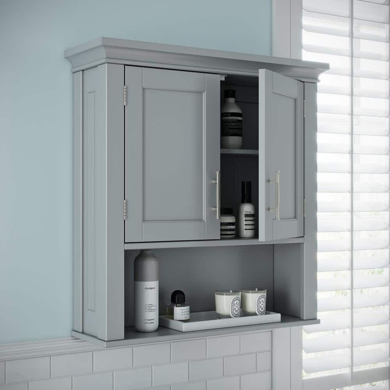 RiverRidge Home 22.88" W x 24.81" H x 7.88" D Bathroom Storage Wall Cabinet - Image 2