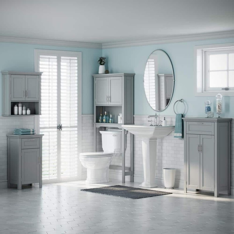 RiverRidge Home 22.88" W x 24.81" H x 7.88" D Bathroom Storage Wall Cabinet - Image 3