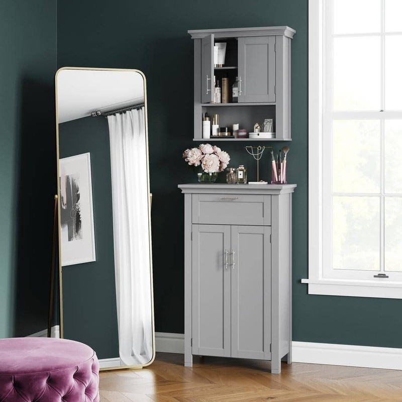 RiverRidge Home 22.88" W x 24.81" H x 7.88" D Bathroom Storage Wall Cabinet - Image 9