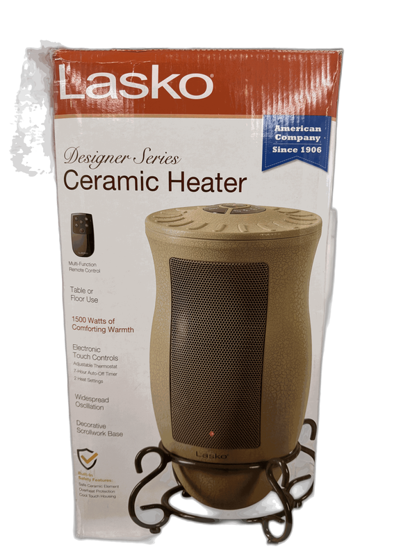 Lasko Designer Series 1500W 16 in. Beige Electric Tower Ceramic Space Heater - Image 11