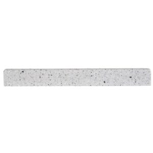 Glacier Bay 17 in. W Cultured Marble Vanity Sidesplash in Silver Ash