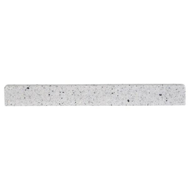 Glacier Bay 17 in. W Cultured Marble Vanity Sidesplash in Silver Ash