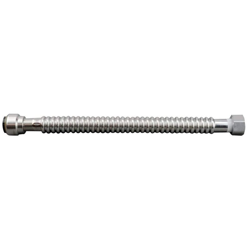 Everbilt 3/4" PTCx3/4"FIPx12" Corrugated Stainless Steel Water Heater Connector - Image 2