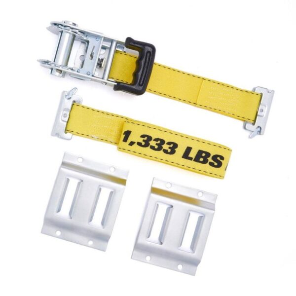 Husky E-Track Ratchet Tie-Down Kit 15 ft. x 2 in. 1,333 lbs.