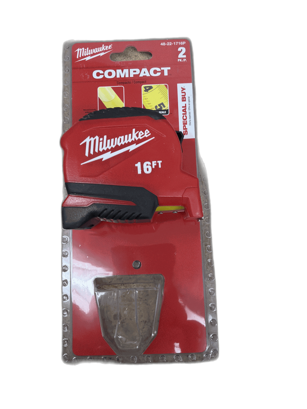 Milwaukee 16ft Compact Tape Measure 1-Pack