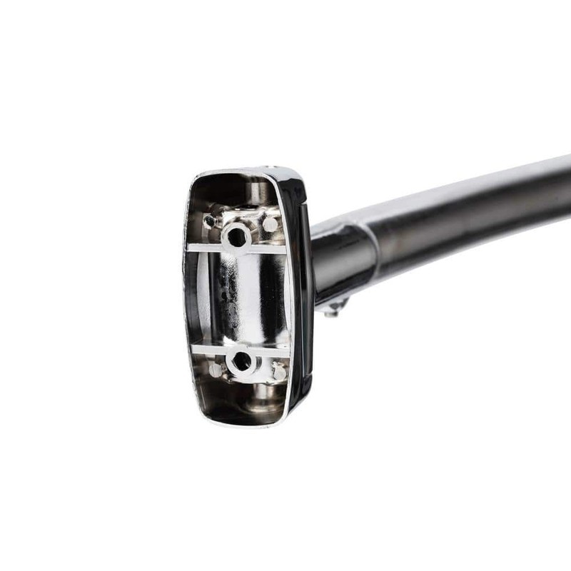Croydex 42 in. - 72-7/8 in. Premium Telescopic Curved Rod in Chrome - Image 4