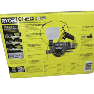 RYOBI ONE+ HP 18V Cordless Handheld Wet/Dry Masonry Tile Saw (Tool Only) NO TANK