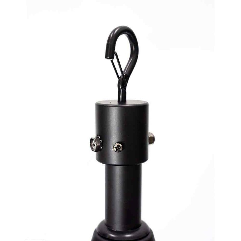 Hampton Bay Conyer 20 in. Indoor/Wet Outdoor 3-Speed Anywhere Fan Matte Black - Image 7