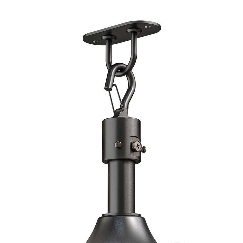 Hampton Bay Conyer 20 in. Indoor/Wet Outdoor 3-Speed Anywhere Fan Matte Black - Image 10