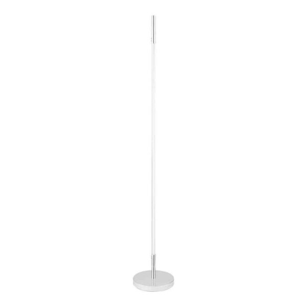 Hampton Bay Calero 50 in. LED Chrome Arc Straight Floor Lamp