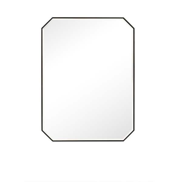 James Martin Vanitie 30 in. W x 40 in H Framed Wall Mount Bathroom Vanity Mirror