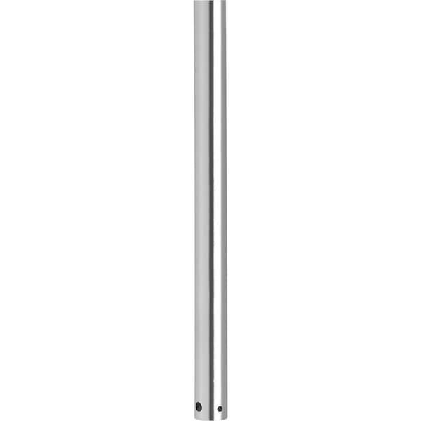 Progress Lighting AirPro Collection 12 in. Polished Chrome Extension Downrod