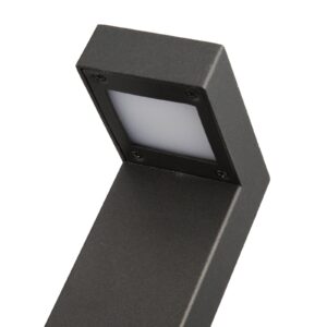Hampton Bay Jemison 15-Watt Equivalent Low Voltage Black Integrated LED Outdoor