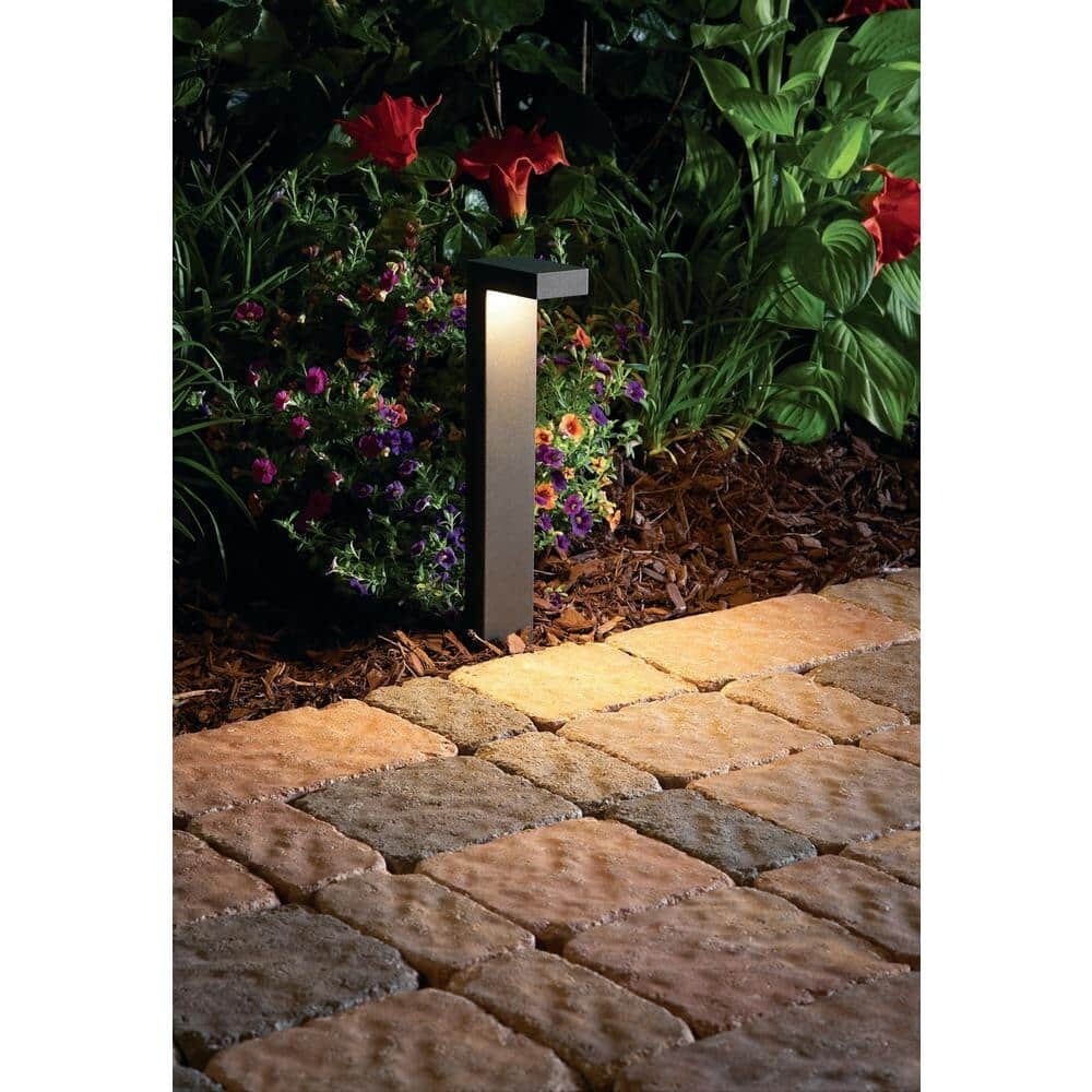 Hampton Bay Jemison 15-Watt Equivalent Low Voltage Black Integrated LED Outdoor - Image 5