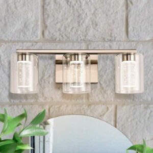 Magic Home 2-Light Modern Wall Sconce Bathroom Mirror Lighting 3000/4000/6000K L
