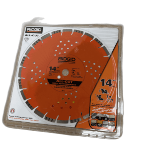 RIDGID 14 in. All-Cut Segmented Rim Diamond Saw Blade