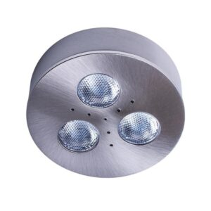 Armacost Lighting Pro-Grade Dimmable LED Brushed Steel Puck Light/Recessed Downl