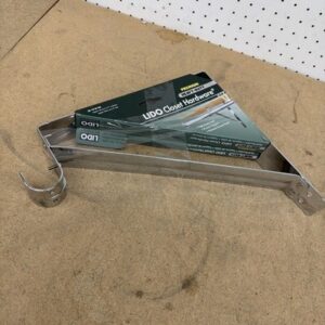 Lido LB-10-8150 Polished Chrome Shelf Divider 10.5H x 1 W x 11 L in. - QTY (2)