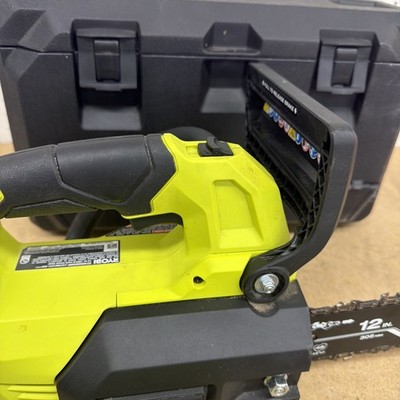 RYOBI 40V HP Brushless 12" Top Handle Battery Chainsaw w/ 4.0 Battery & Charger - Image 889