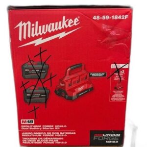 Milwaukee M18 18V LithiumIon REDLITHIUM FORGE Starter Kit TOOL ONLY NO BATTERIES