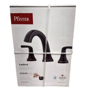 Pfister Ladera 8 in. Widespread Double Handle Bathroom Faucet in Tuscan Bronze