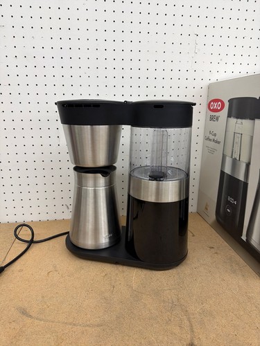 OXO 9-Cup Stainless Steel Drip Coffee Maker with Stainless Steel Carafe