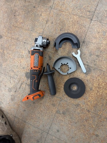 RIDGID 18V Cordless 4-1/2 in. Angle Grinder (Tool Only)