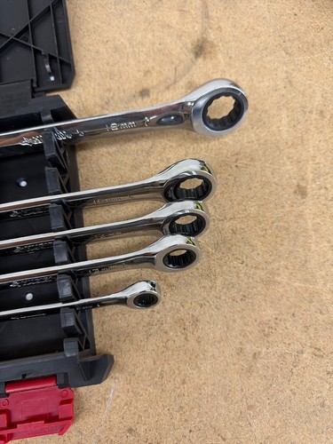 Husky Ratcheting MM Combination Wrench Set (7-Piece) MISSING 2 PIECES - Image 9