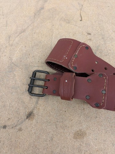 OX TOOLS Pro 3 in. Size Small/Medium Oil-Tanned Leather Tool Belt - Image 9