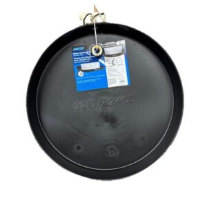 CAMCO Plastic Water Heater Drain Pan with CPVC Fitting 22-Inch (6 PACK)