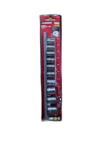 Husky 3/8 in. Drive Standard Metric Socket Set (10-Piece) - Image 9