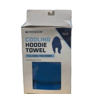 Mission Unisex 1-Size Fits Most Cooling Hoodie Assorted blue