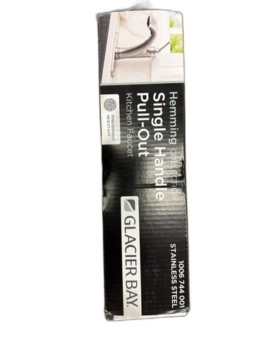 Glacier Bay Hemming Single-Handle Pull-Out Kitchen Faucet Stainless Steel - Image 11