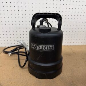 Everbilt 1/3 HP Submersible Aluminum Utility Pump. NO HOSE ADAPTER