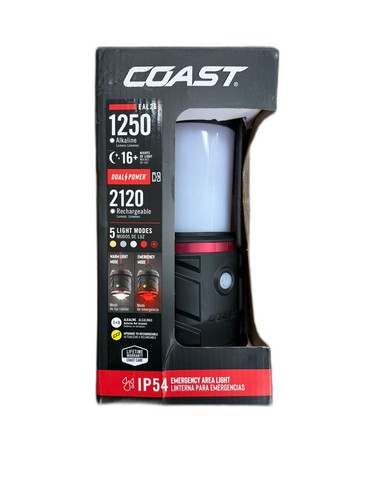 Coast EAL26 1250 Lumens Alkaline Battery Dual Power Camping Lantern Flashlight - Image 12