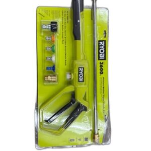 RYOBI Pressure Washer Trigger Handle Kit, Quick-Connect, Nozzles, 3600 PSI