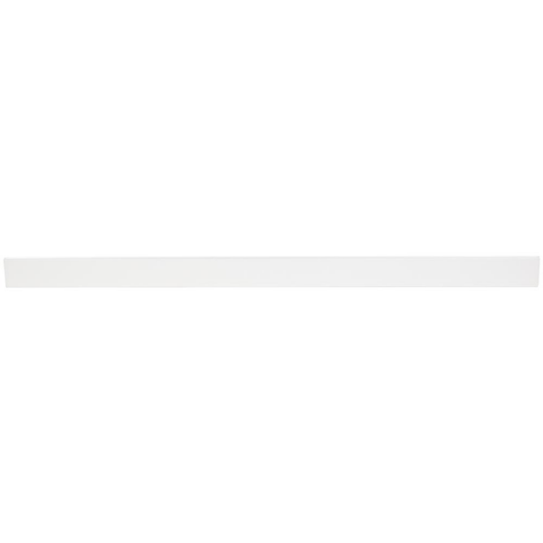 Home Decorators Collection 61 in. W Cultured Marble Vanity Backsplash in White