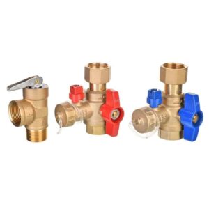 Rheem Brass Service Valves for Tankless Water Heaters