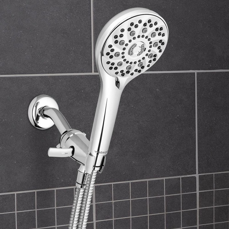 Waterpik PowerPulse 8-Spray Wall Mount Handheld Shower Head 1.8 GPM in Chrome - Image 4