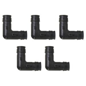 Uponor ProPEX 1/2 in. PEX-A Expansion Barb Engineered Polymer 90 Elbow (5-Pack)